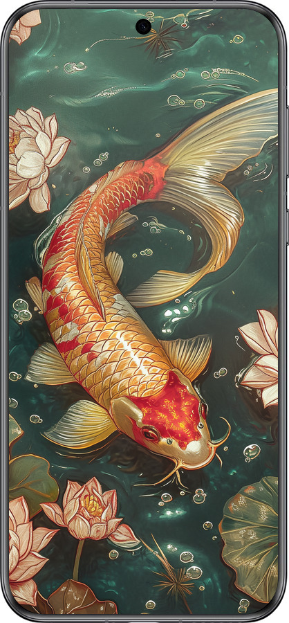 Силиконовый чехол Мелодия Лотоса для Huawei Pura 70 - 6106u-3703 изображение 