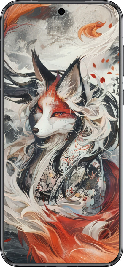 Силиконовый чехол Дух кицунэ' для Huawei Pura 70 - 6107u-3703 изображение 