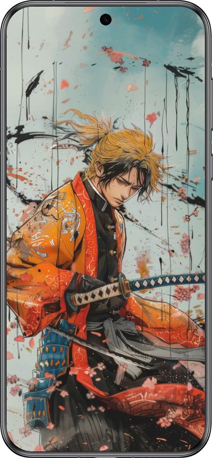 Силиконовый чехол Agatsuma Zenitsu: Убийца демонов для Huawei Pura 70 - 6118u-3703 изображение 