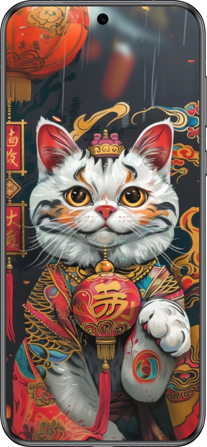 Силиконовый чехол China Cat v2 для Huawei Pura 70 - 6135u-3703 изображение 