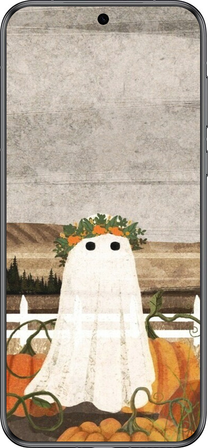 Силиконовый чехол Призрак для Huawei Pura 70 - 6245u-3703 изображение 