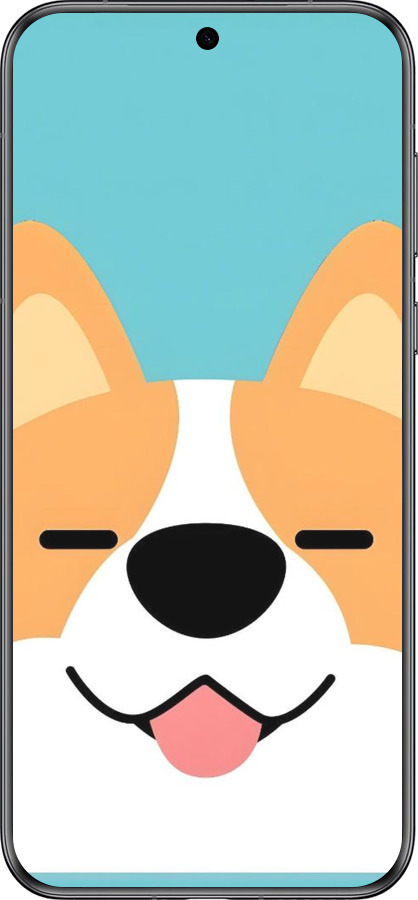 Силиконовый чехол Корги для Huawei Pura 70 - 6280u-3703 изображение 