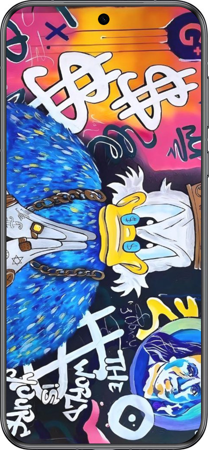 Силиконовый чехол Скрудж 2 для Huawei Pura 70 - 6285u-3703 изображение 