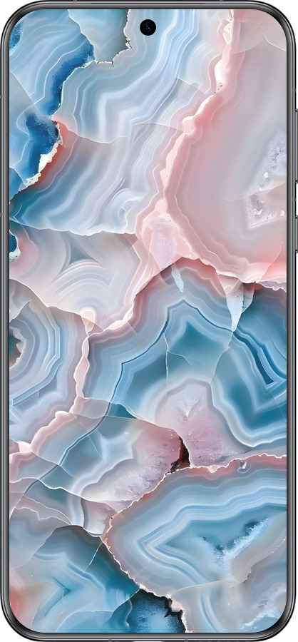 Силиконовый чехол Мрамор для Huawei Pura 70 - 6306u-3703 изображение 