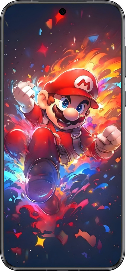 Силиконовый чехол Супер Марио для Huawei Pura 70 - 6342u-3703 изображение 