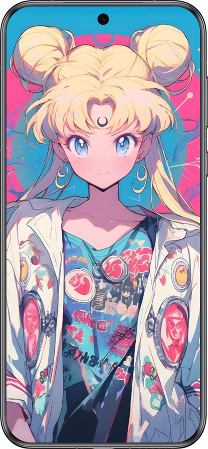 Силиконовый чехол Сейлор Мун 2 для Huawei Pura 70 - 6351u-3703 изображение 