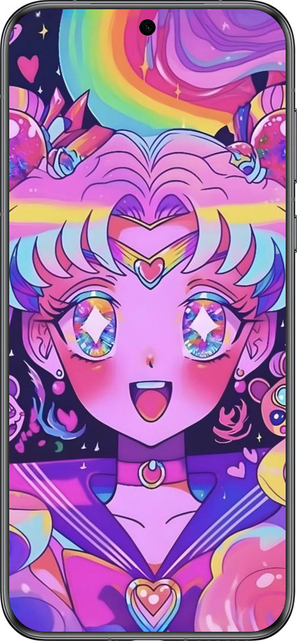 Силиконовый чехол Сейлор Мун 3 для Huawei Pura 70 - 6352u-3703 изображение 