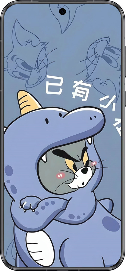 Силиконовый чехол Том и джерри 1 для Huawei Pura 70 - 6358u-3703 изображение 