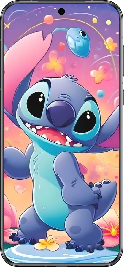 Силиконовый чехол Стич 2 для Huawei Pura 70 - 6371u-3703 изображение 