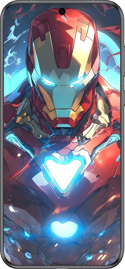 Силиконовый чехол Железный человек для Huawei Pura 70 - 6372u-3703 изображение 