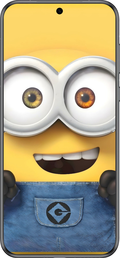 Силиконовый чехол Миньон для Huawei Pura 70 - 6389u-3703 изображение 