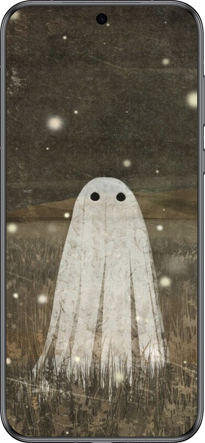 Силиконовый чехол Привидение и светлячки для Huawei Pura 70 - 6406u-3703 изображение 