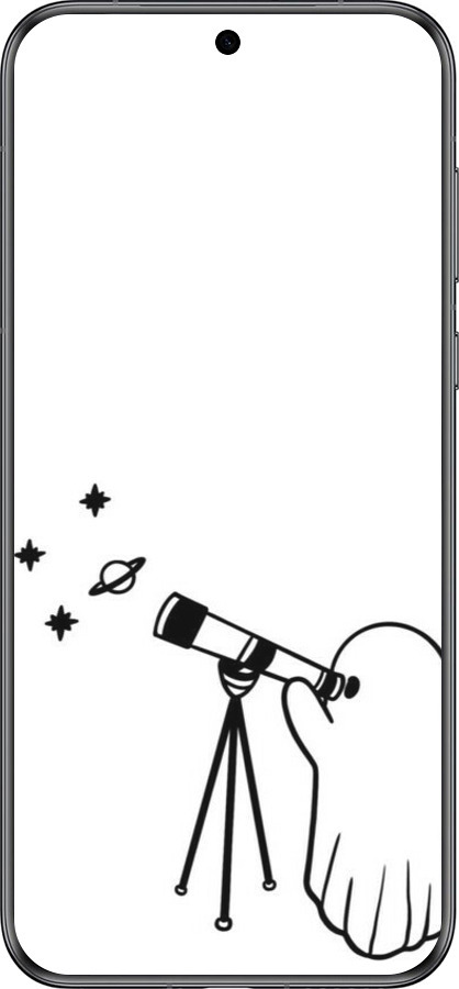 Силиконовый чехол Привидение астроном для Huawei Pura 70 - 6444u-3703 изображение 