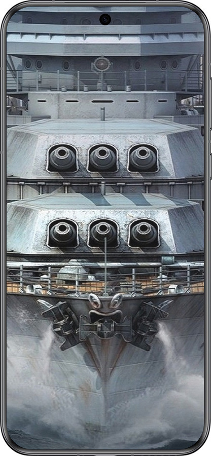 Силиконовый чехол Линкор, world of tanks, wargaming, военный корабль для Huawei Pura 70 - 6453u-3703 изображение 