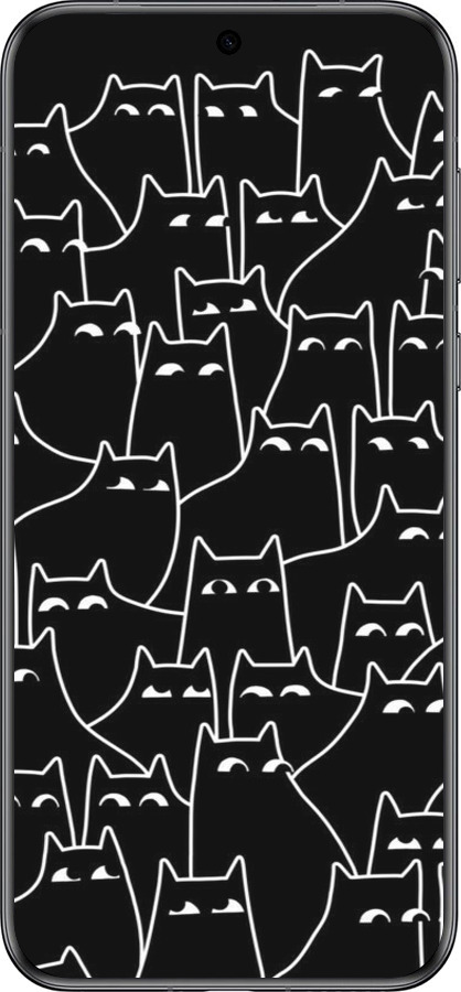 Силиконовый чехол С изображением кошек для Huawei Pura 70 - 6470u-3703 изображение 
