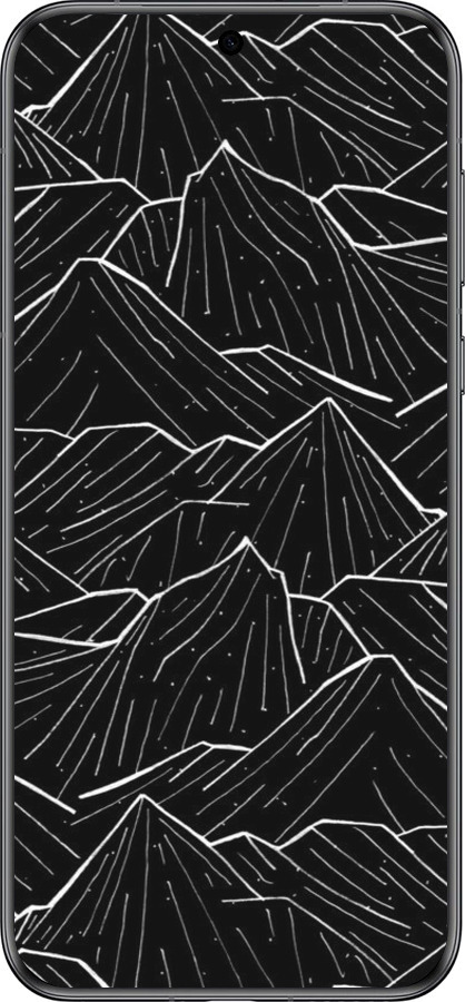 Силиконовый чехол С изображением Темных гор для Huawei Pura 70 - 6489u-3703 изображение 