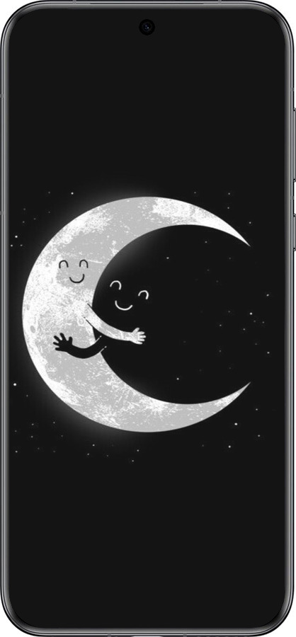 Силиконовый чехол Лунные объятия для Huawei Pura 70 - 6508u-3703 изображение 