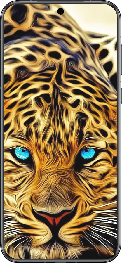 Силиконовый чехол Леопард для Huawei Pura 70 - 6611u-3703 изображение 