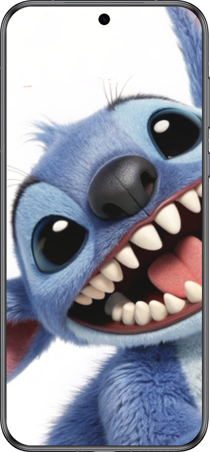 Силиконовый чехол Стич для Huawei Pura 70 - 6684u-3703 изображение 