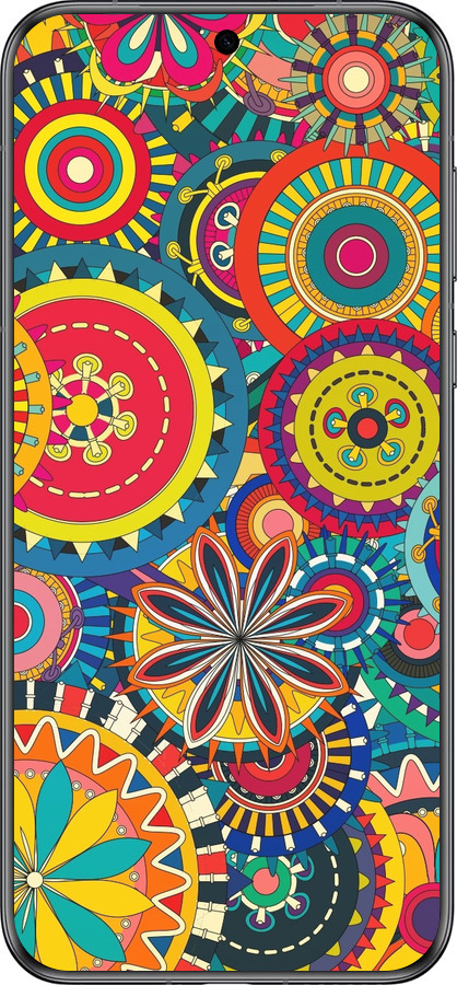 Силиконовый чехол Узор 5 для Huawei Pura 70 - 902u-3703 изображение 