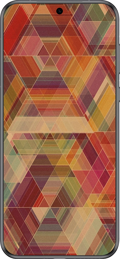 Силиконовый чехол Геометрический узор для Huawei Pura 70 - 904u-3703 изображение 