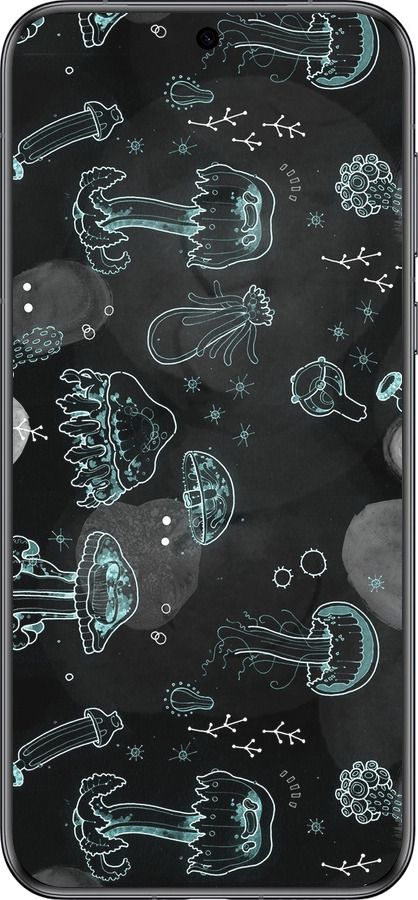 Силиконовый чехол Медузы для Huawei Pura 70 - 906u-3703 изображение 