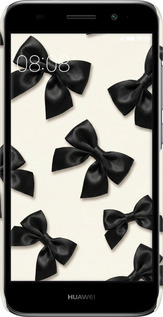 3D пластиковий матовий чехол Dark Coquette для Huawei Y3 2017 - 6765m-991 изображение 