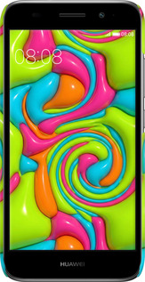 3D пластиковый матовый чехол Y2K Jelly Dream для Huawei Y3 2017 - 6780m-991 изображение 