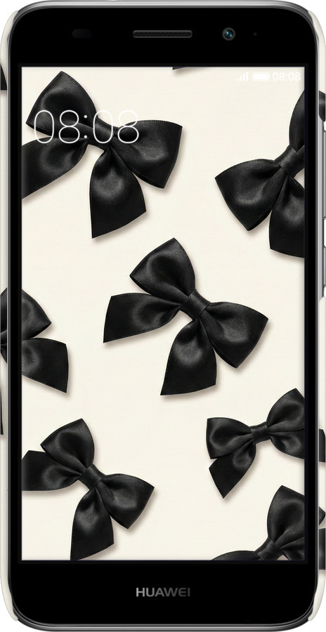 3D пластиковий матовий чехол Dark Coquette для Huawei Y3 2017 - 6765m-991 изображение 