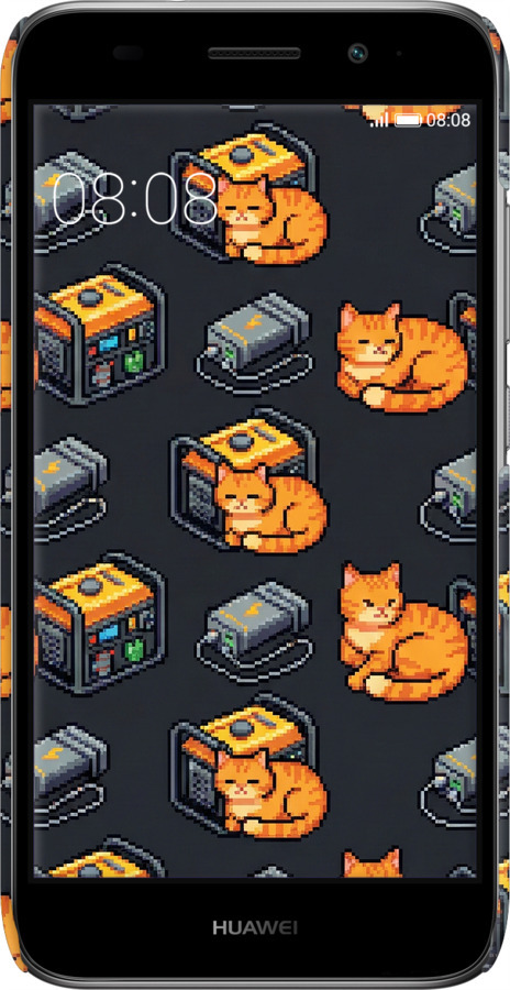 3D пластиковый матовый чехол Autonomous Zone для Huawei Y3 2017 - 6771m-991 изображение 