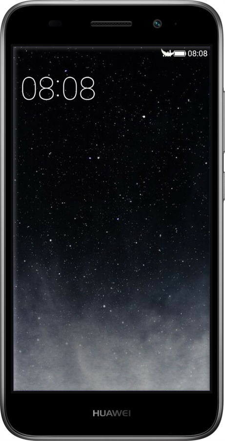 Силиконовый чехол Сині хмари, Синій місяць для Huawei Y3 2017 - 6396u-991 изображение 