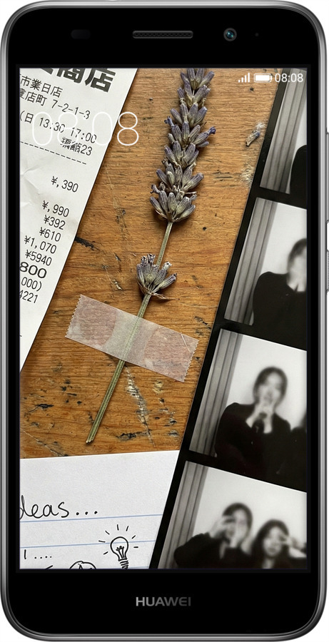 Силіконовий чехол Aesthetic Scrapbook Collage для Huawei Y3 2017 - 6773u-991 изображение 