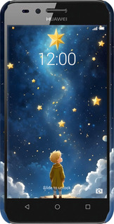 3D пластиковий матовий чехол Маленький принц для Huawei Y3II / Y3 2 - 6326m-495 изображение 