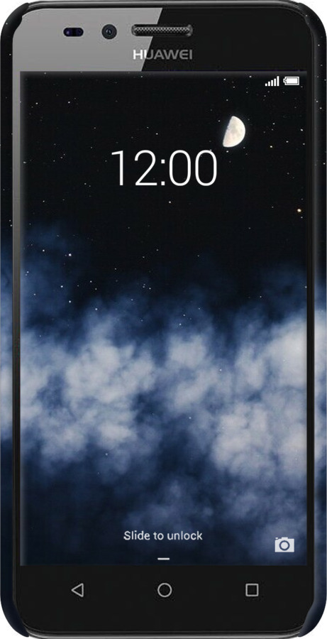 3D пластиковий матовий чехол Нічне небо для Huawei Y3II / Y3 2 - 6450m-495 изображение 