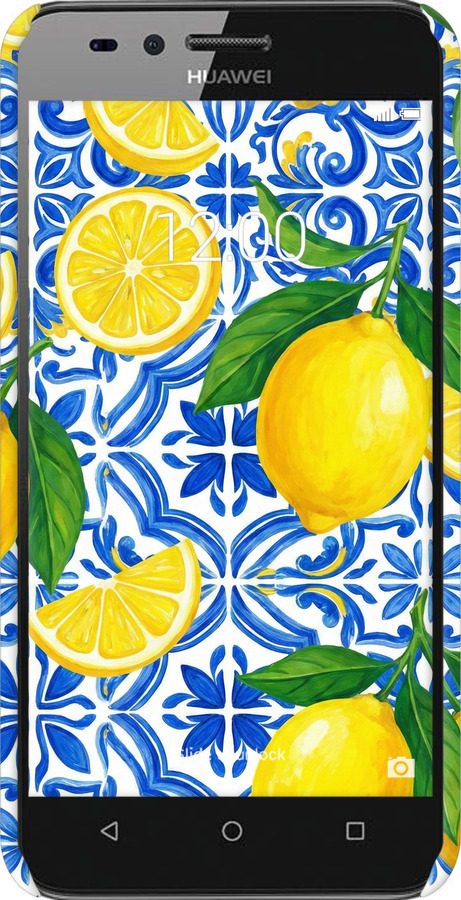 3D пластиковий матовий чехол Grocery Girl Italian Summer для Huawei Y3II / Y3 2 - 6766m-495 изображение 