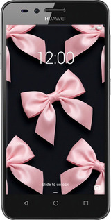 Силіконовий чехол Coquette Ribbons Dark Coquette для Huawei Y3II / Y3 2 - 6767u-495 изображение 