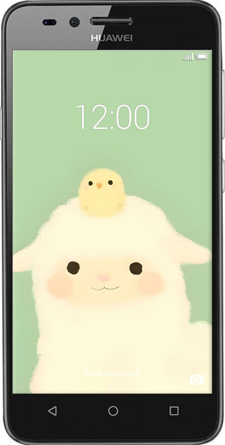 2D пластиковий чехол Барашек и ципленок для Huawei Y3II / Y3 2 - 6369t-495 изображение 