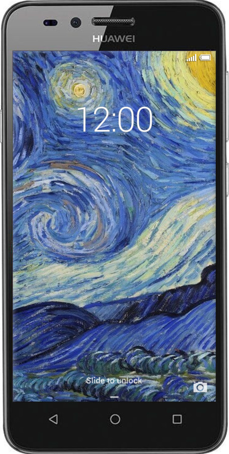 Силиконовый чехол «Звездная ночь» Винсента Ван Гога для Huawei Y3II / Y3 2 - 6433u-495 изображение 