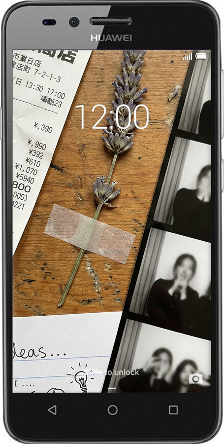 Силиконовый чехол Aesthetic Scrapbook Collage для Huawei Y3II / Y3 2 - 6773u-495 изображение 