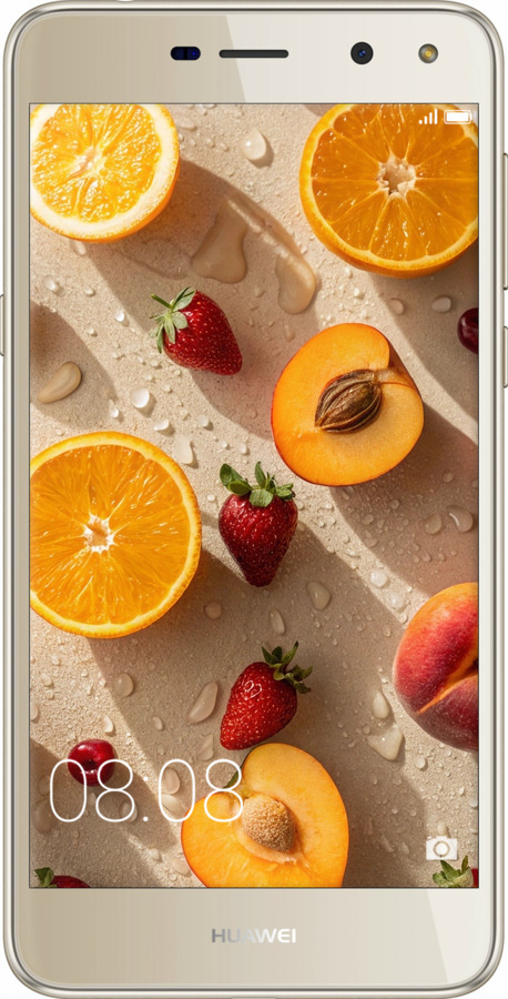 TPU чехол Фрукты 3 для Huawei Y5 2017 - 6703b-992 изображение 