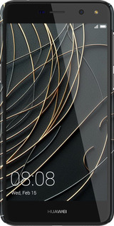 3D пластиковый матовый чехол Связь между мирами для Huawei Y5 2017 - 5837m-992 изображение 