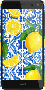 3D пластиковый матовый чехол Grocery Girl Italian Summer для Huawei Y5 2017 - 6766m-992 изображение 