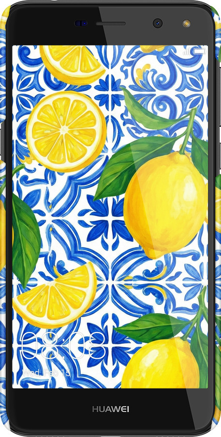 3D пластиковый матовый чехол Grocery Girl Italian Summer для Huawei Y5 2017 - 6766m-992 изображение 