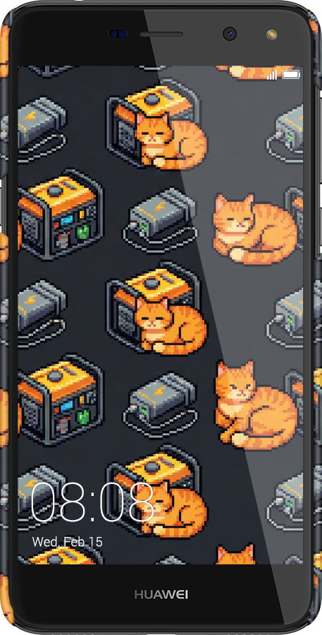 3D пластиковый матовый чехол Autonomous Zone для Huawei Y5 2017 - 6771m-992 изображение 