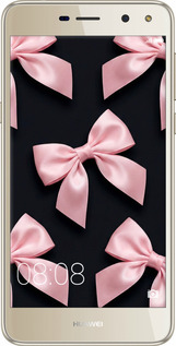 2D пластиковий чехол Coquette Ribbons Dark Coquette для Huawei Y5 2017 - 6767t-992 изображение 