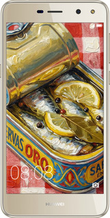 2D пластиковий чехол Vintage Sardine Tin Phone для Huawei Y5 2017 - 6772t-992 изображение 