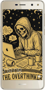 2D пластиковий чехол The Overthinker для Huawei Y5 2017 - 6774t-992 изображение 