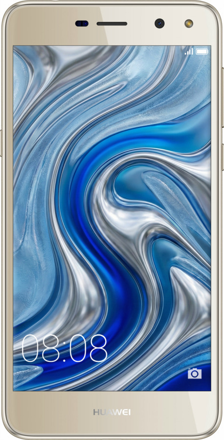 2D пластиковый чехол Liquid Chrome для Huawei Y5 2017 - 6781t-992 изображение 