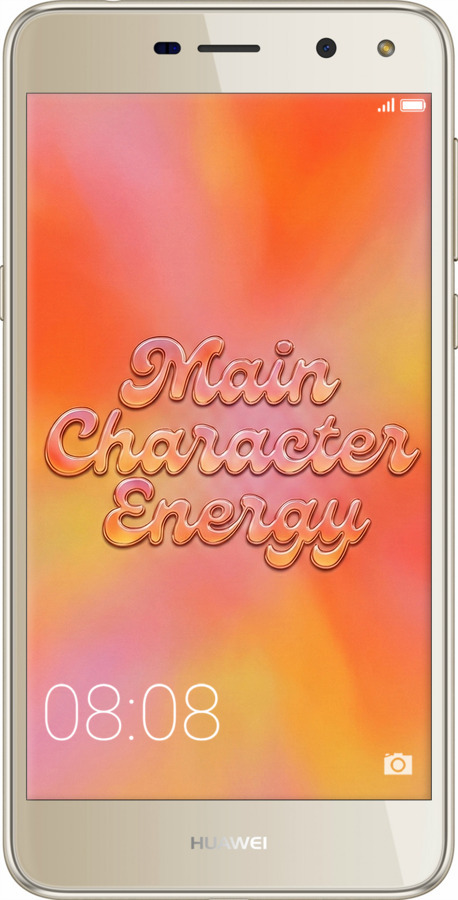 2D пластиковий чехол Aura Gradient Main Character Energy Aesthetic Y2K для Huawei Y5 2017 - 6783t-992 изображение 