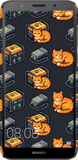 3D пластиковый матовый чехол Autonomous Zone для Huawei Honor 7A - 6771m-1805 изображение 